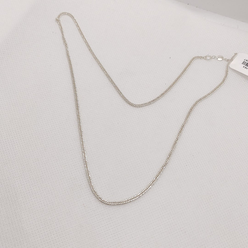 CADENA BARBADA PLATA .925 50 CM 4.22 GR (NUEVO)