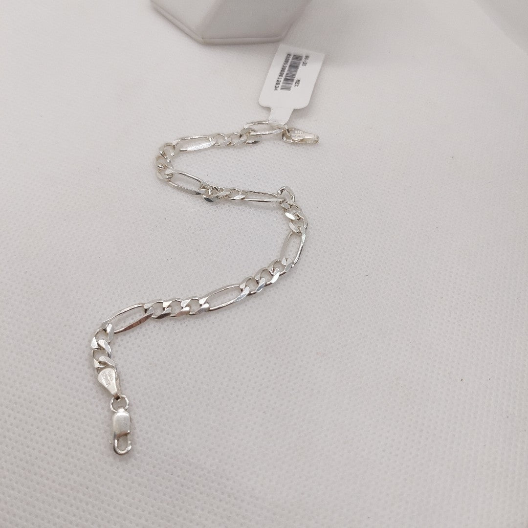 PULSERA 3X1 PLATA .925 18 CM 5.53 GR (NUEVO)