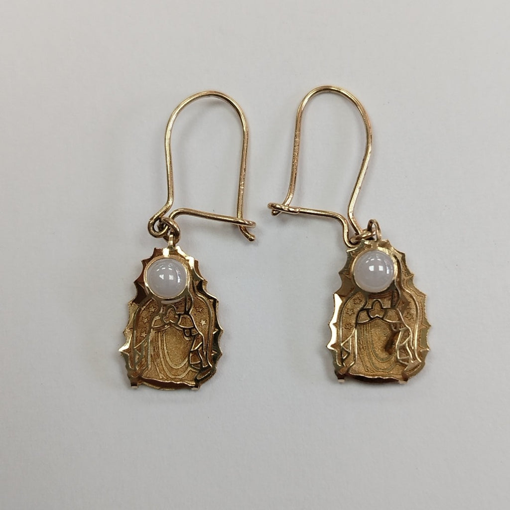 ARETES PAR ORO 14 K 1,50 GRMS (SEMINUEVO)