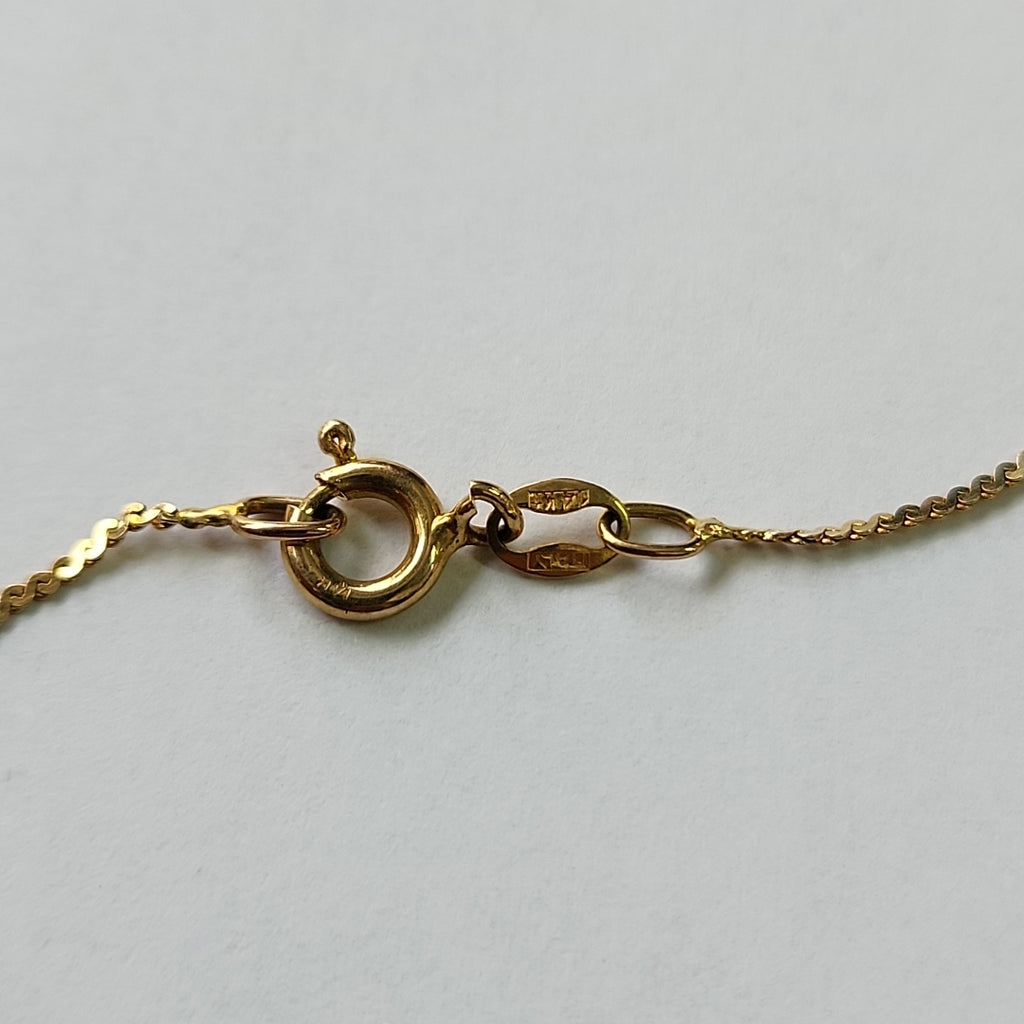 GARGANTILLA ORO 14 K 3,50 GRMS (SEMINUEVO)
