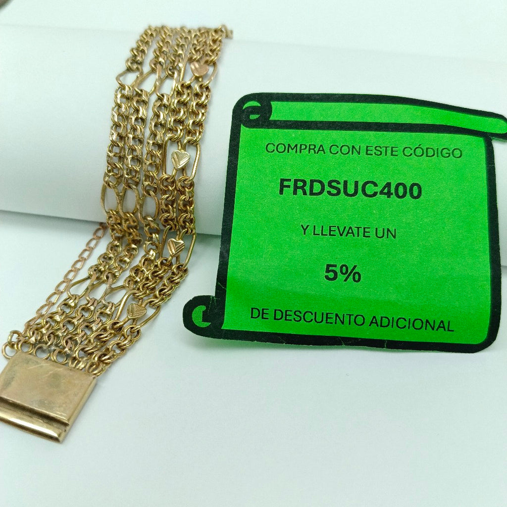 PULSERA ORO 8 K 23 GRMS (SEMINUEVO)