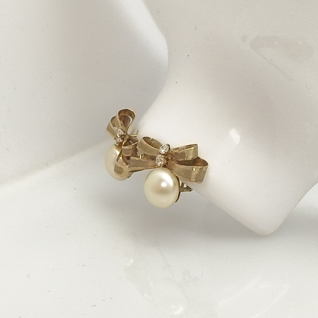 ARETES PAR ORO 10 K 6,90 GRMS (SEMINUEVO)