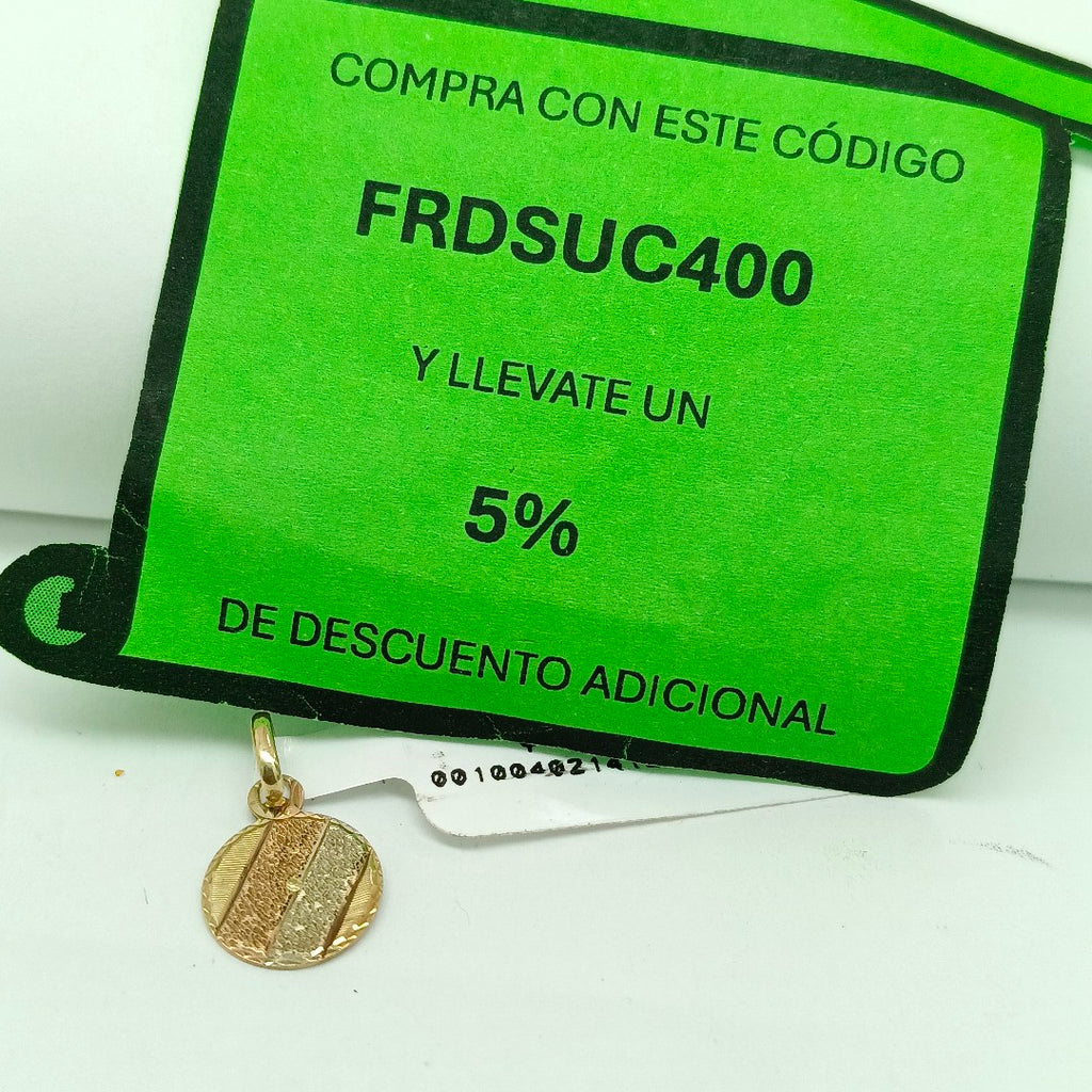 DIJE ORO 10 K 0.6 GRMS (SEMINUEVO)