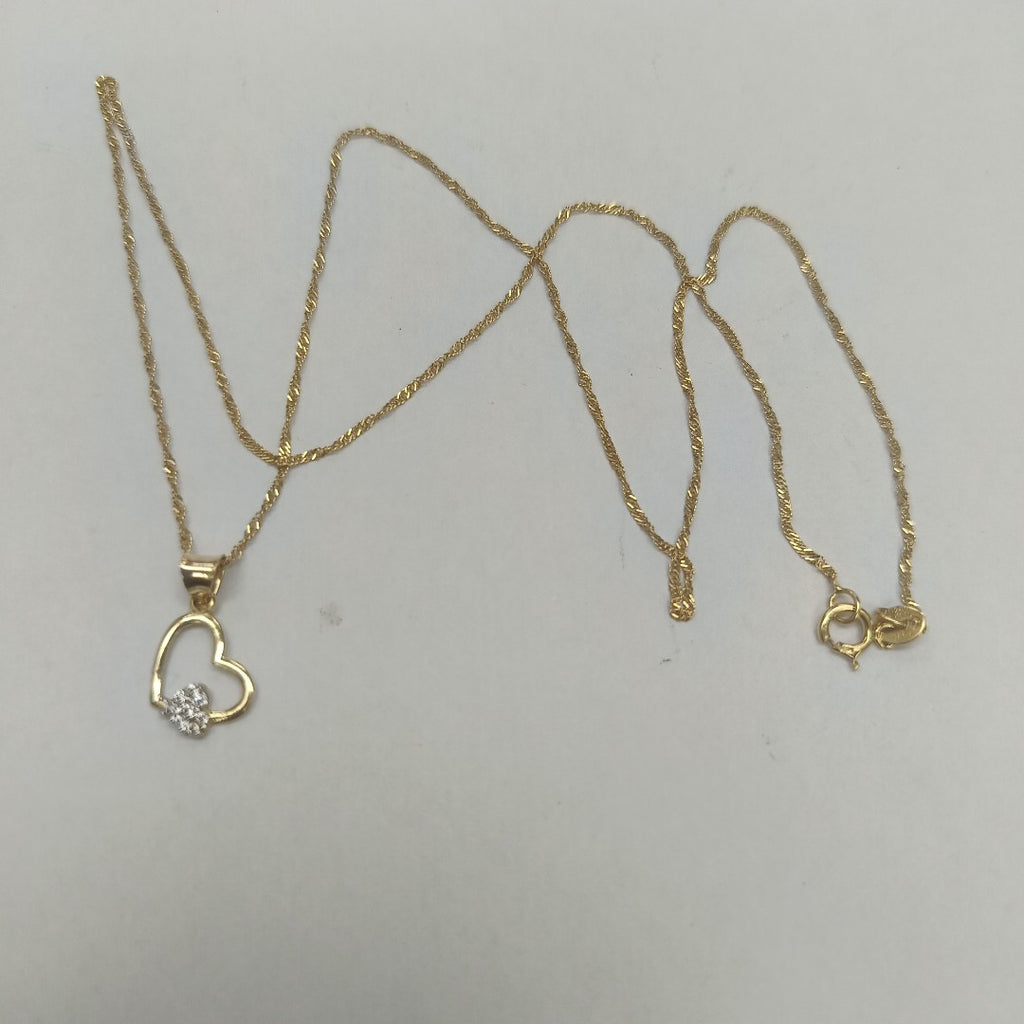 CADENA, DIJE ORO 10 K 1.6 GRMS (SEMINUEVO)