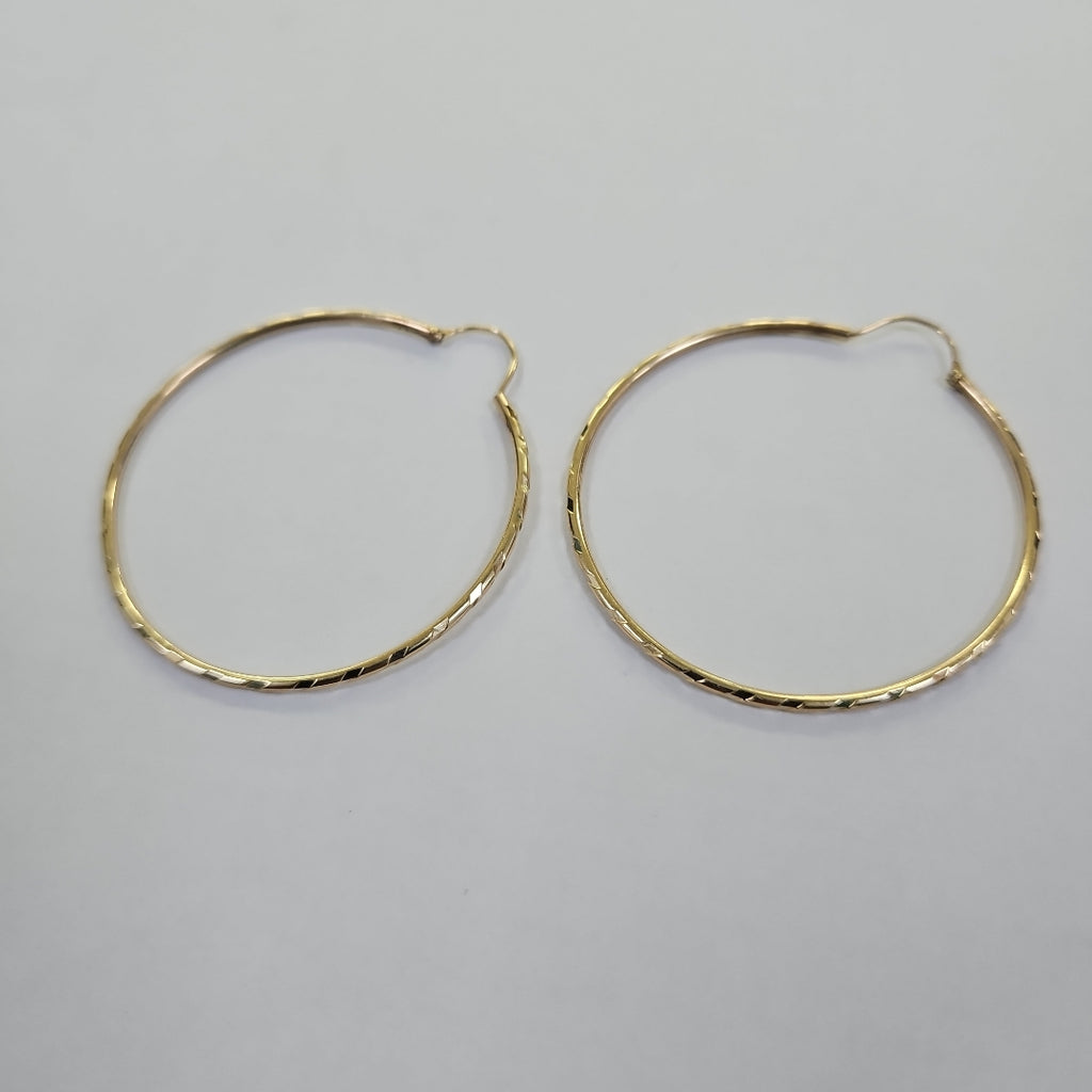 ARRACADAS PAR ORO 10 K 3.7 GRMS (SEMINUEVO)