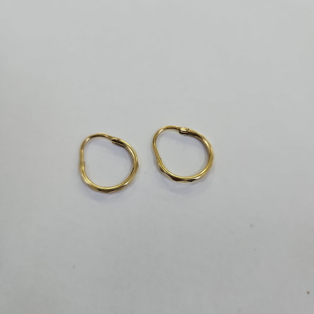 ARRACADAS PAR ORO 14 K 0.9 GRMS (SEMINUEVO)