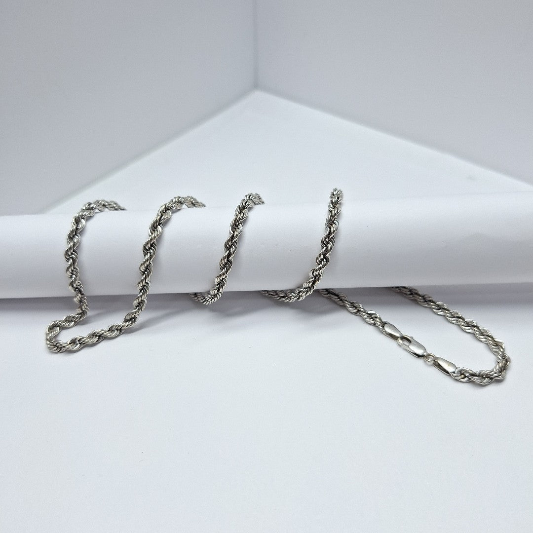 CADENA ORO BLANCO 14 K 29.4 GRMS (SEMINUEVO)