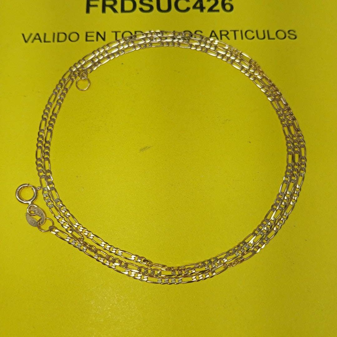 CADENAS CARTIER 3 1 AMARILLA ORO 14K 2.1 (NUEVO)