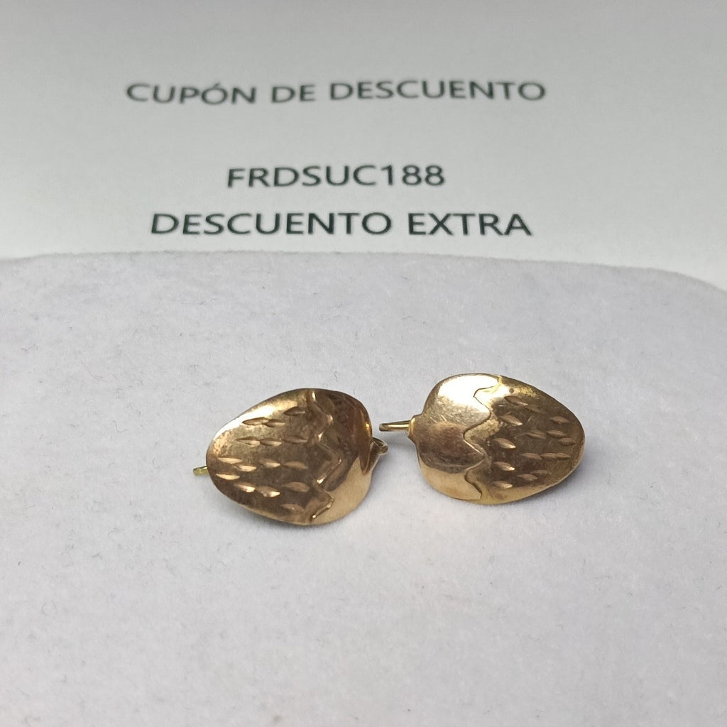 ARETES PAR ORO 10 K 1.9 GRMS (SEMINUEVO)