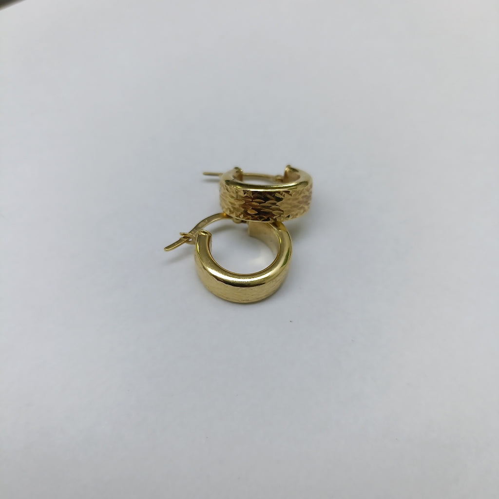 ARRACADAS PAR ORO 14 K 2.8 GRMS (SEMINUEVO)