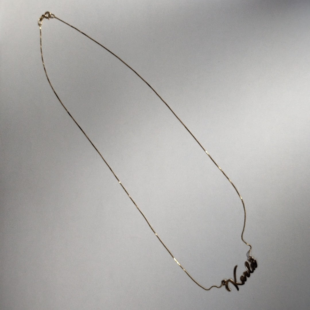 COLLAR ORO 14 K 1.6 GRMS (SEMINUEVO)