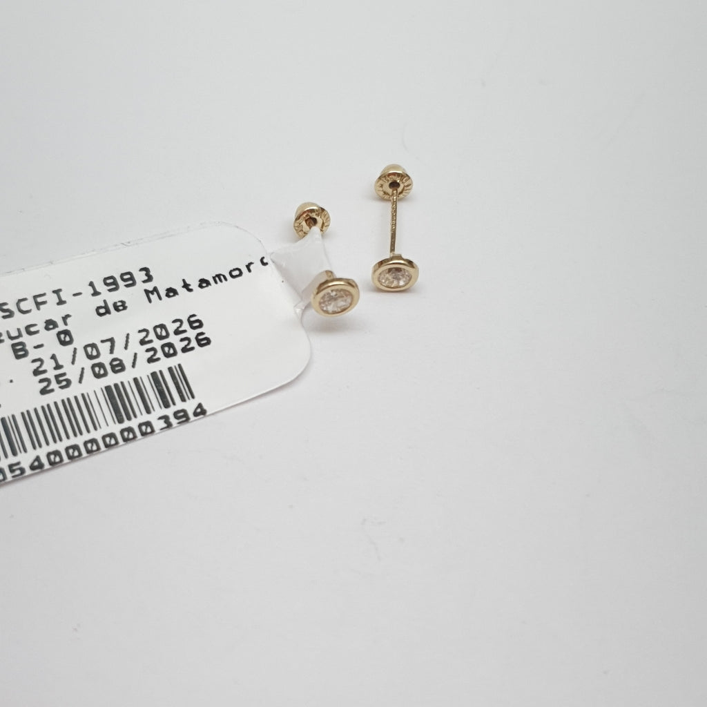 BROQUELES BROQUEL C CIRCONIA 14K 0.1501 GR (NUEVO)