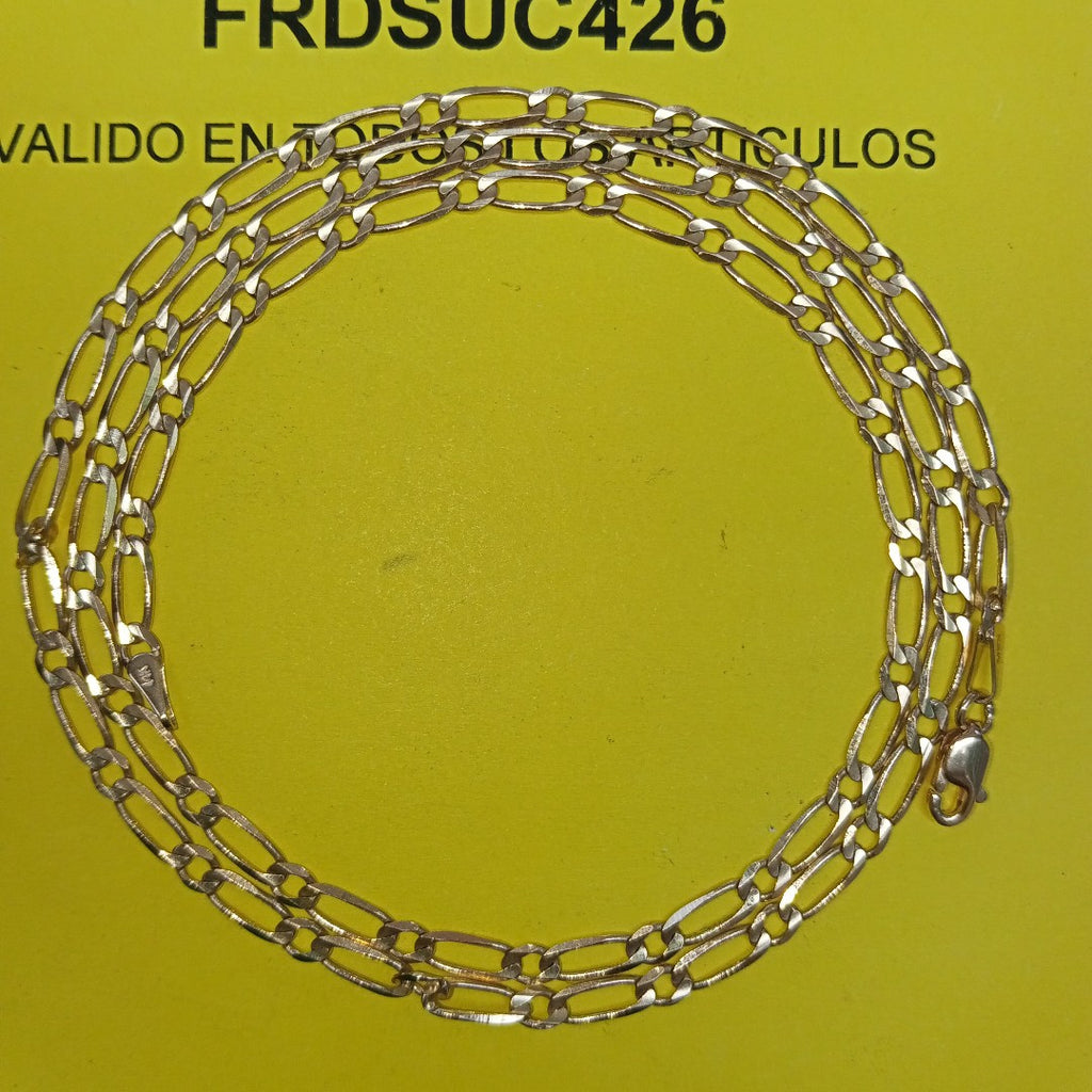 CADENAS 1X1 ORO 14K 55 CM 7.3 GR (NUEVO)