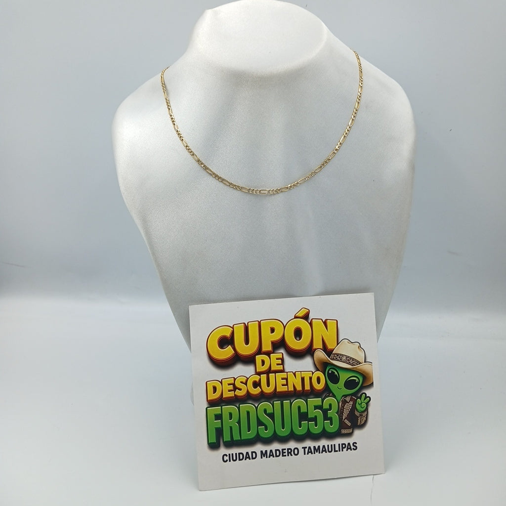 CADENA ORO 14 K 4.2 GRMS (SEMINUEVO)