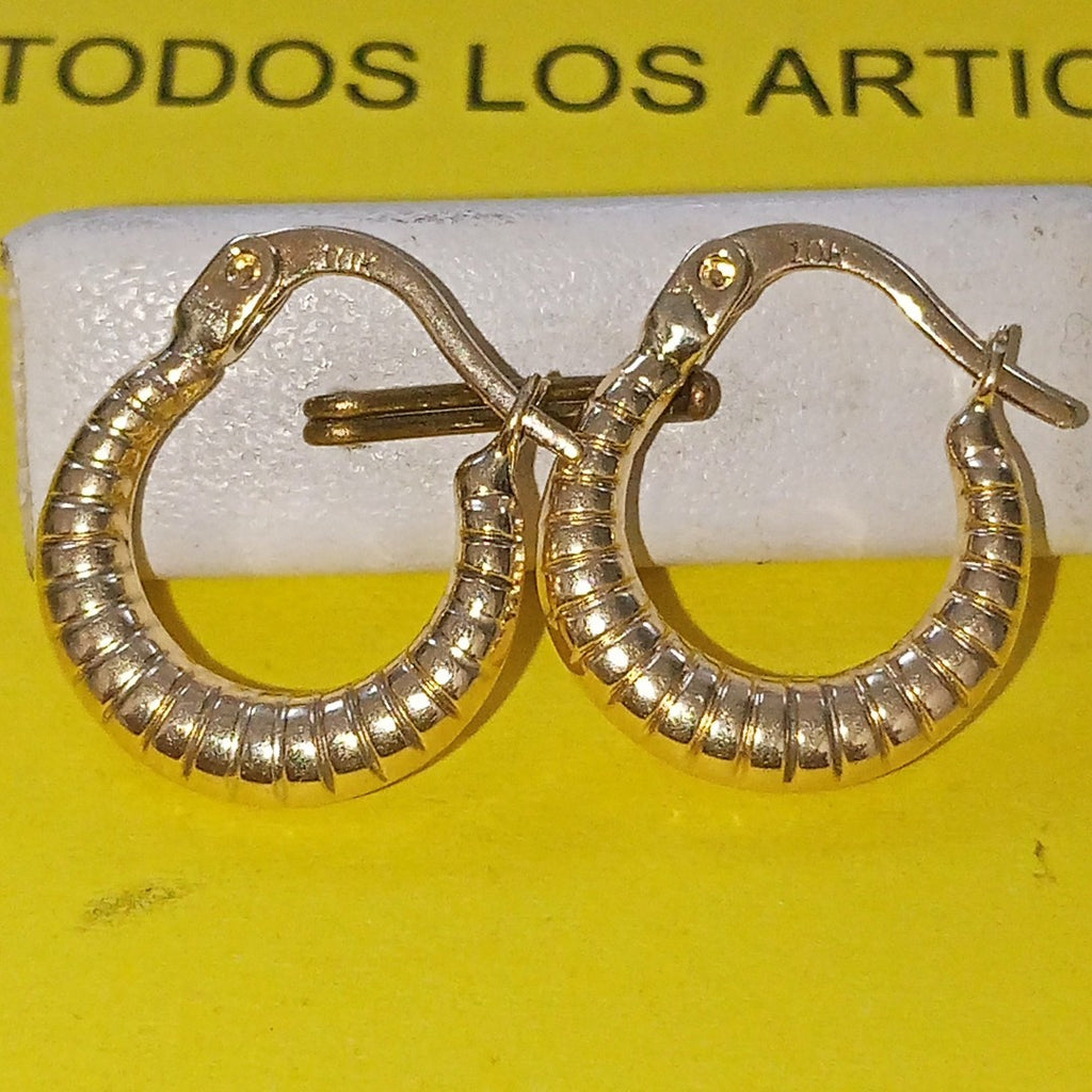 ARRACADAS ORO 10K 1 (NUEVO)