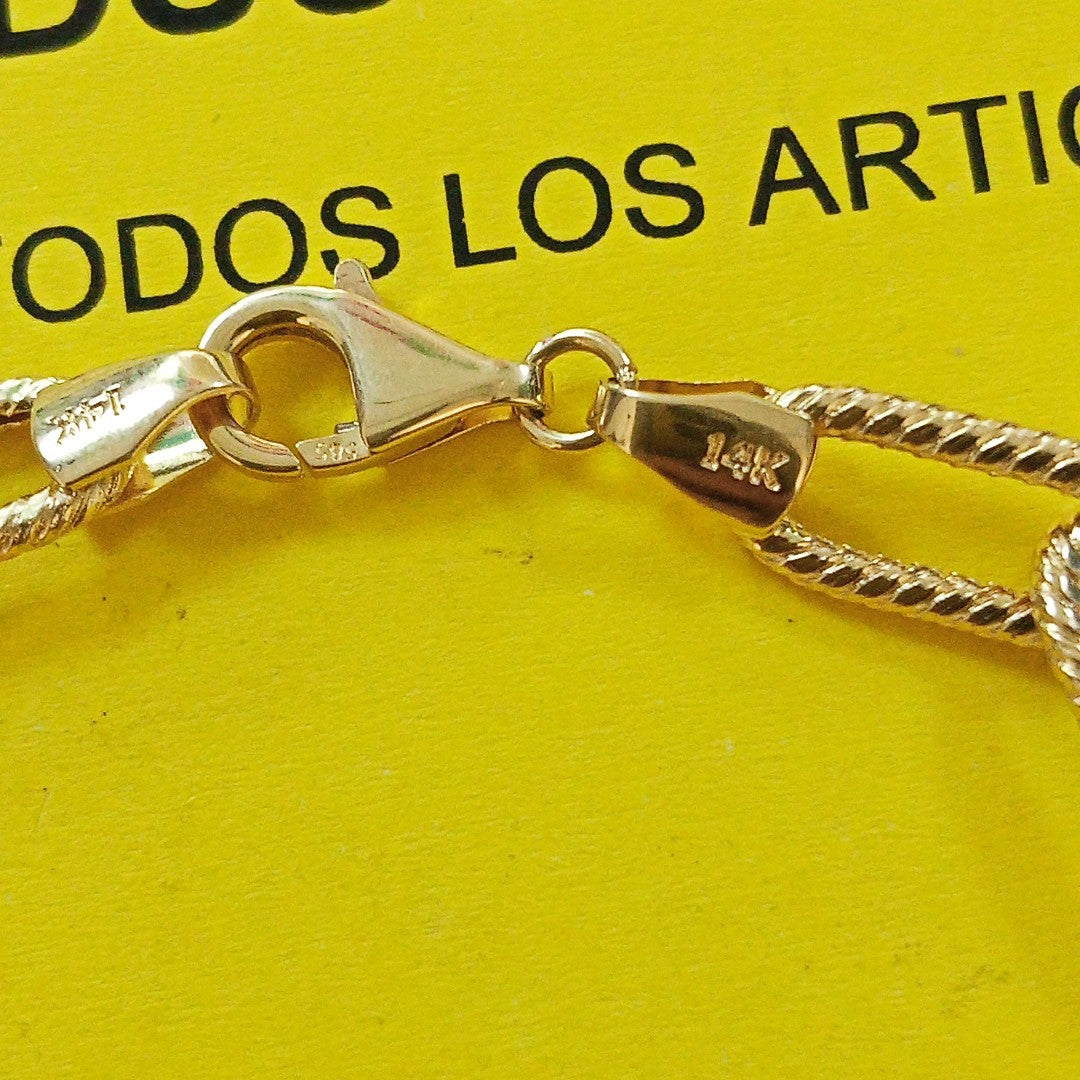 PULSERAS DAMA ORO 14K 4.7 (NUEVO)