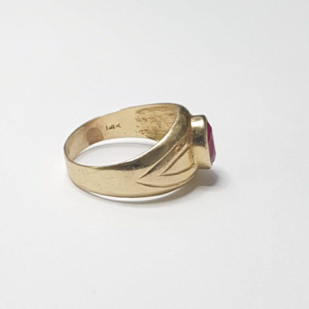 ANILLO ORO 10 K 3,70 GRMS (SEMINUEVO)