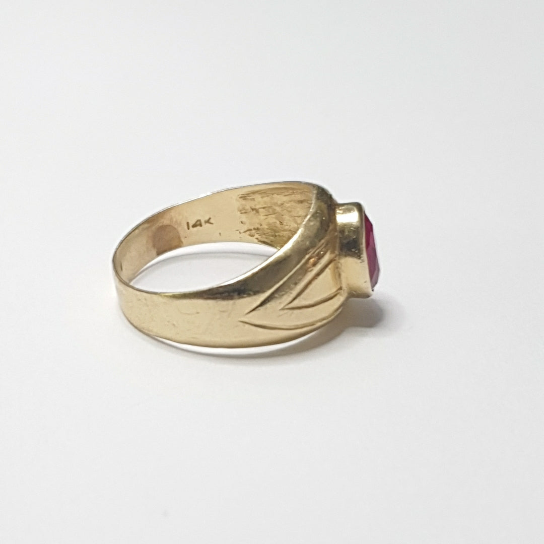 ANILLO ORO 10 K 3,70 GRMS (SEMINUEVO)