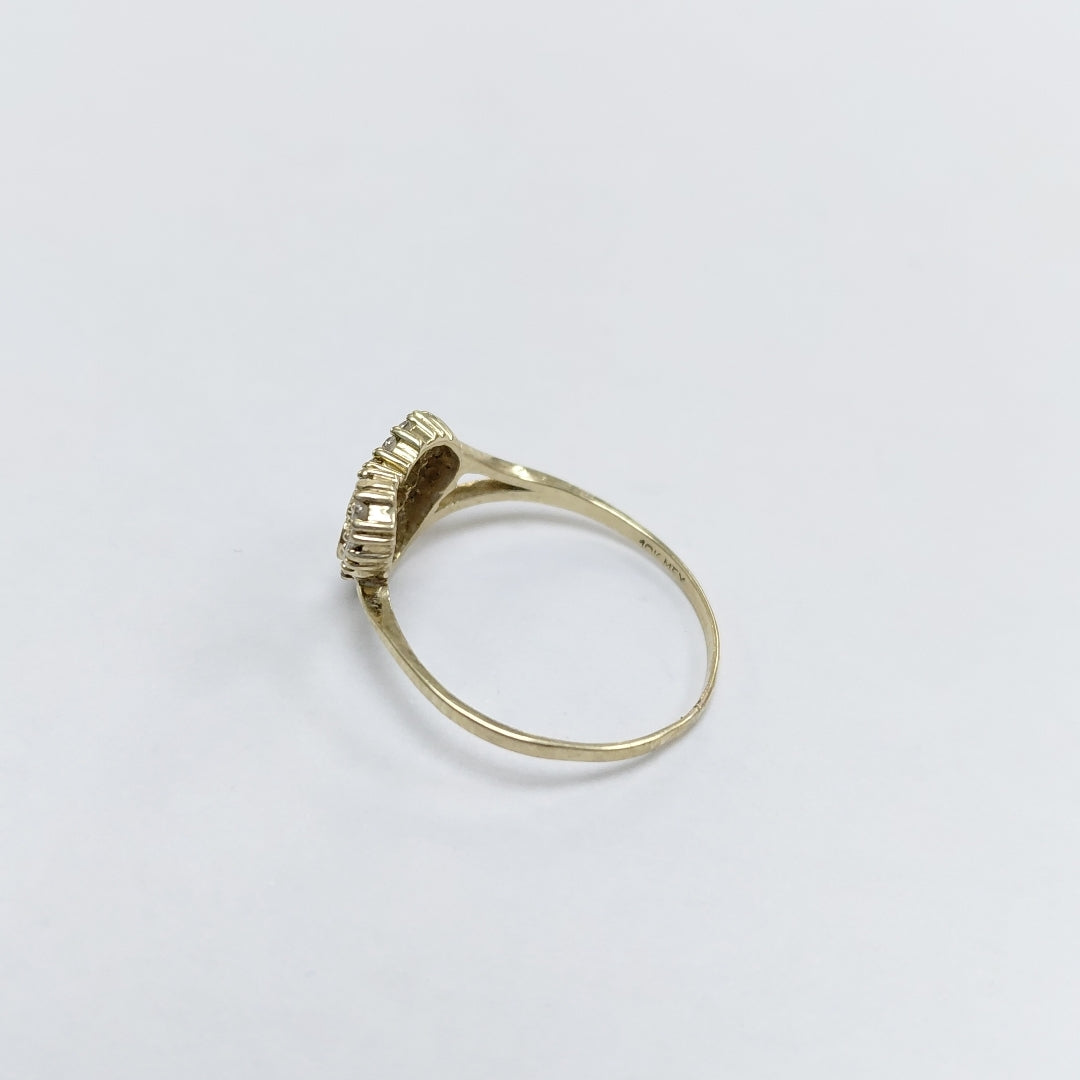 ANILLO ORO 10 K 1.1 GRMS (SEMINUEVO)