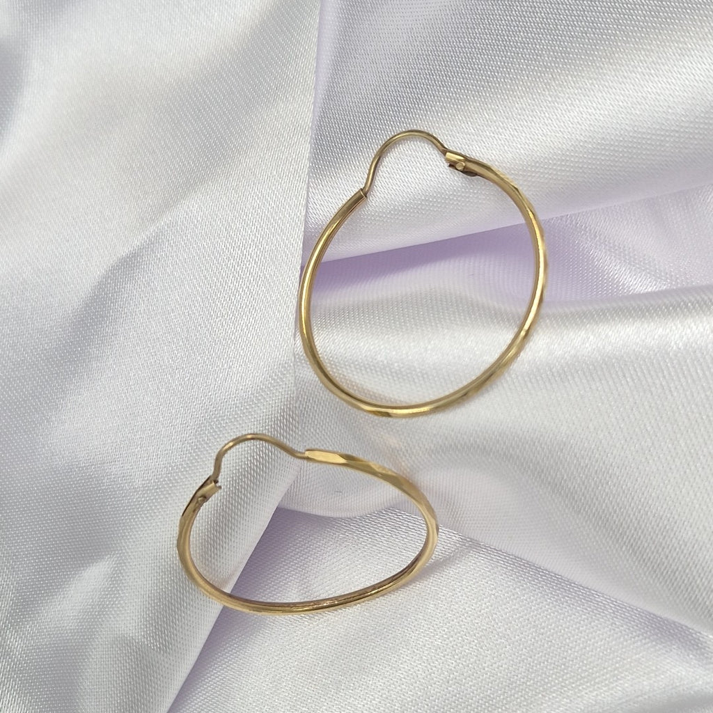 ARRACADAS PAR ORO 10 K 1,90 GRMS (SEMINUEVO)