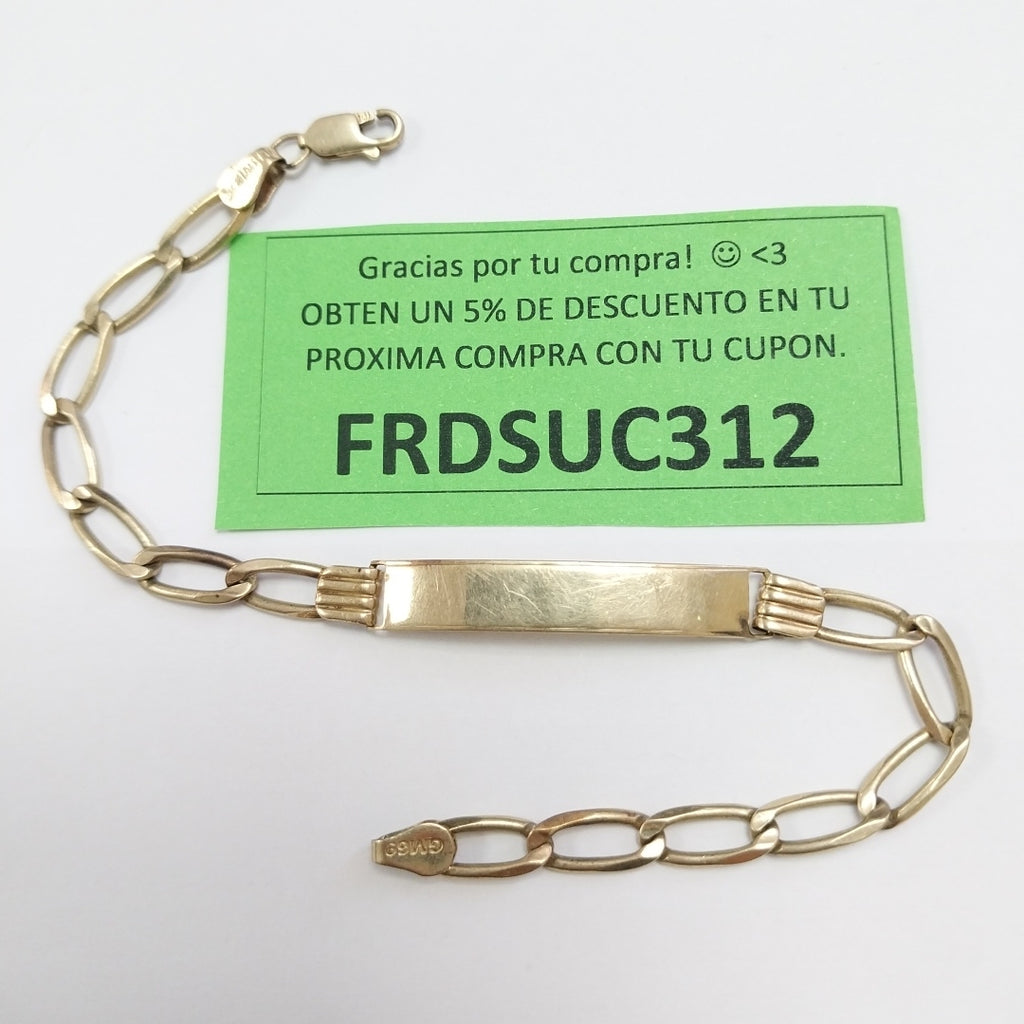 ESCLAVA ORO 10 K 10 GRMS (SEMINUEVO)