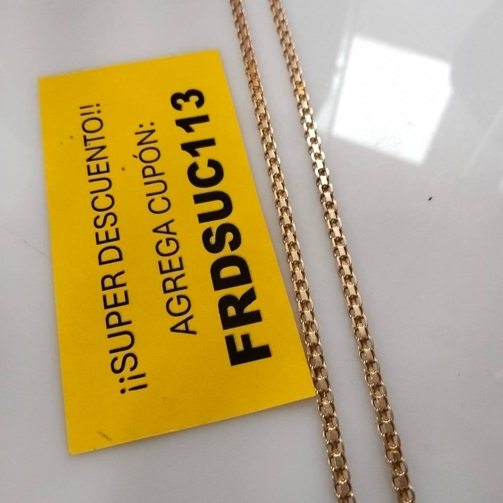 CADENA ORO 14 K 12.4 GRMS (SEMINUEVO)
