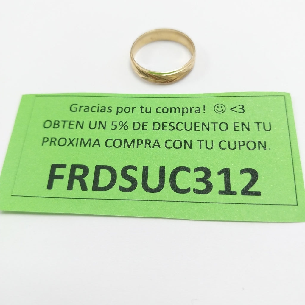 ARGOLLA ORO 10 K 1,00 GRMS (SEMINUEVO)