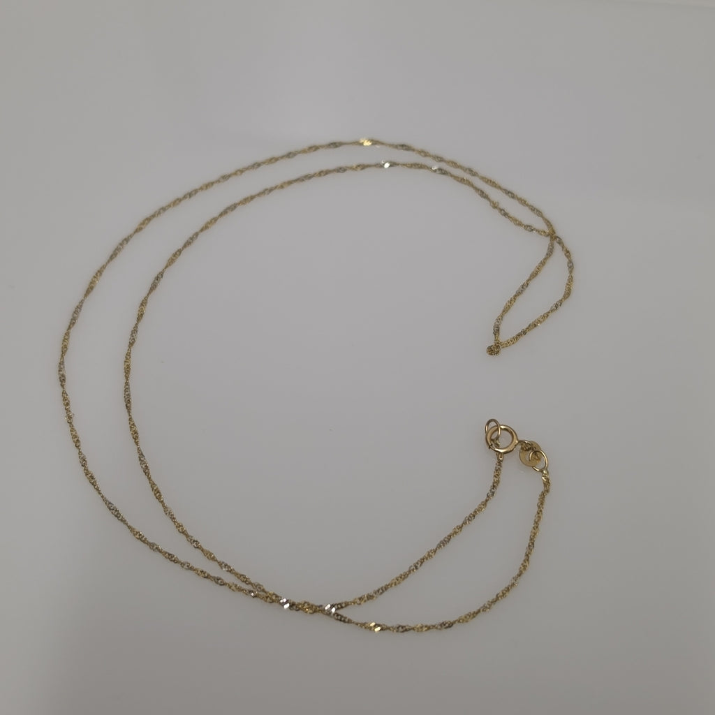 CADENA ORO 14 K 1.4 GRMS (SEMINUEVO)