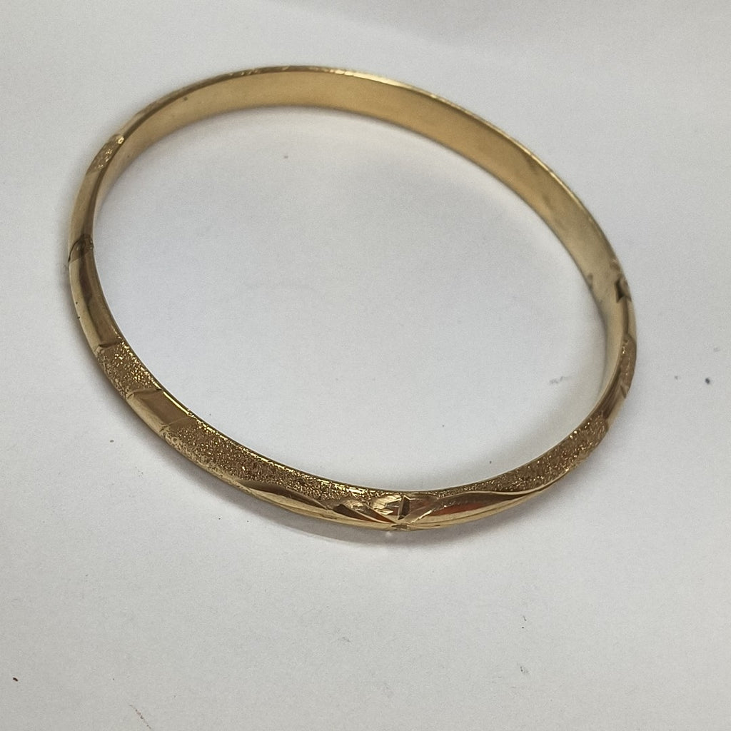 PULSERA RIGIDA ORO 8 K 8.7 GRMS (SEMINUEVO)