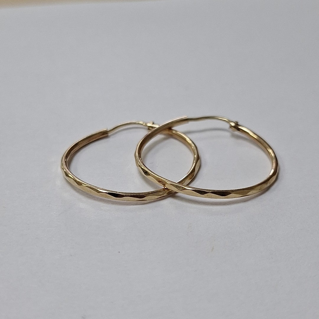 ARRACADAS PAR ORO 10 K 1,40 GRMS (SEMINUEVO)