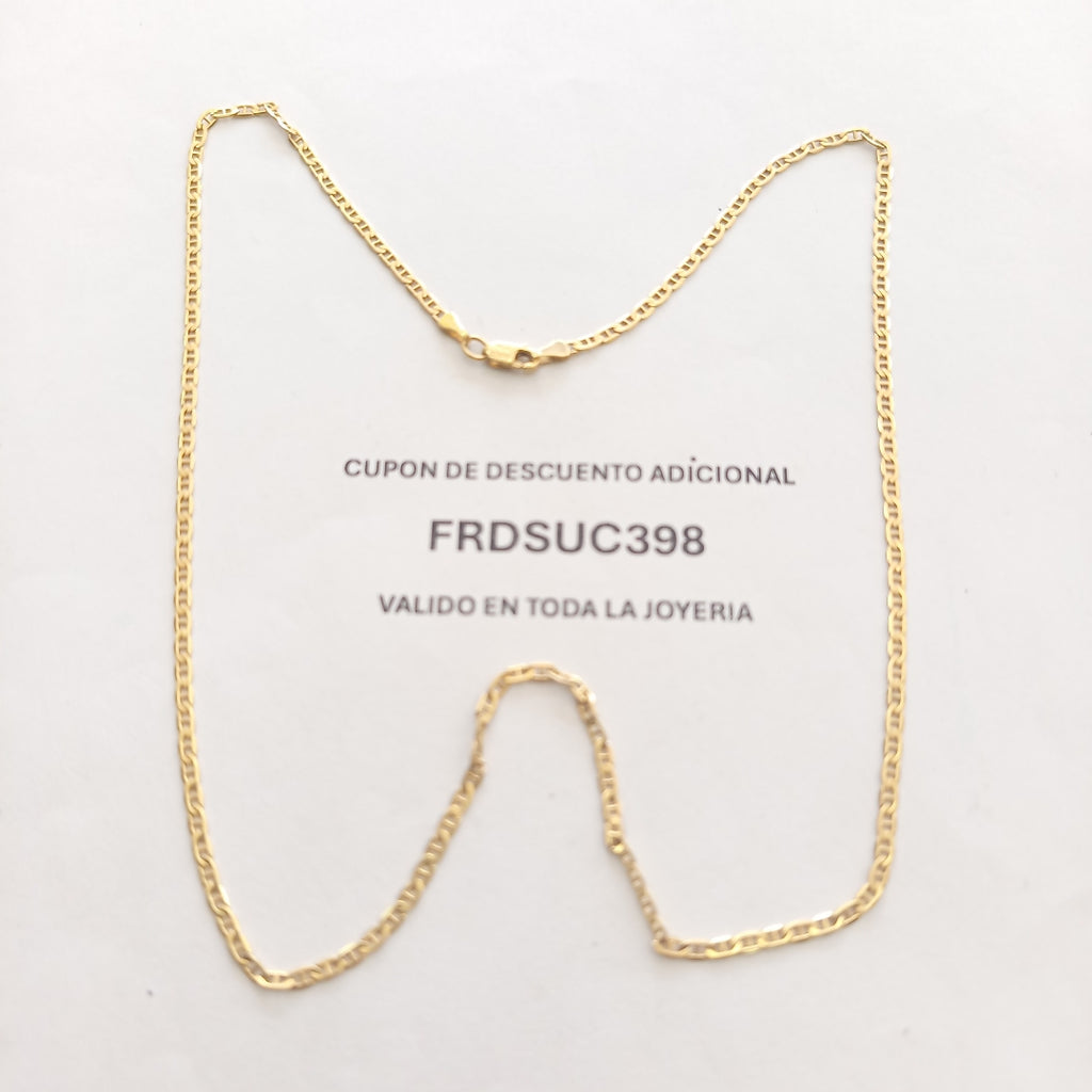 CADENA ORO 14 K 5.5 GRMS (SEMINUEVO)