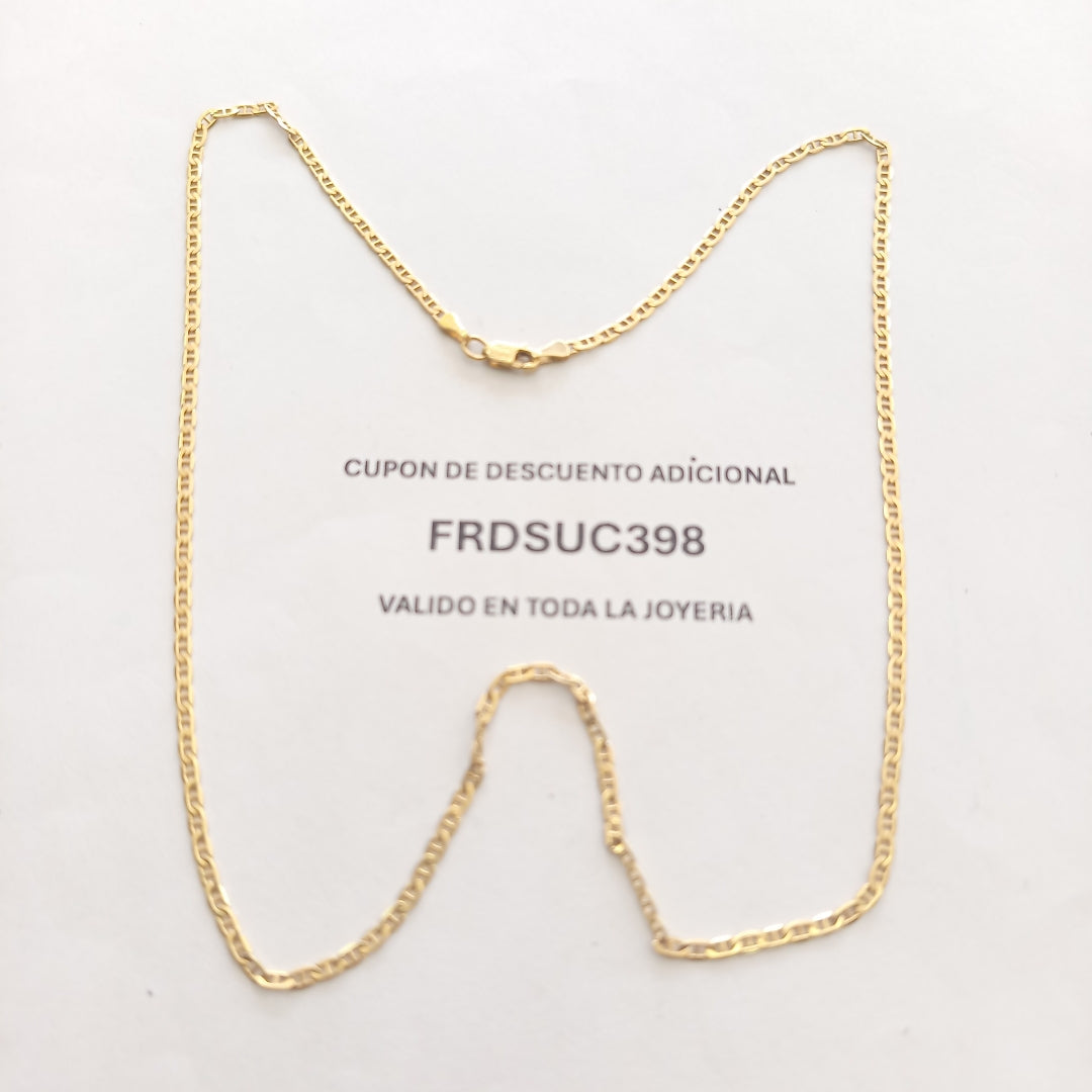 CADENA ORO 14 K 5.5 GRMS (SEMINUEVO)
