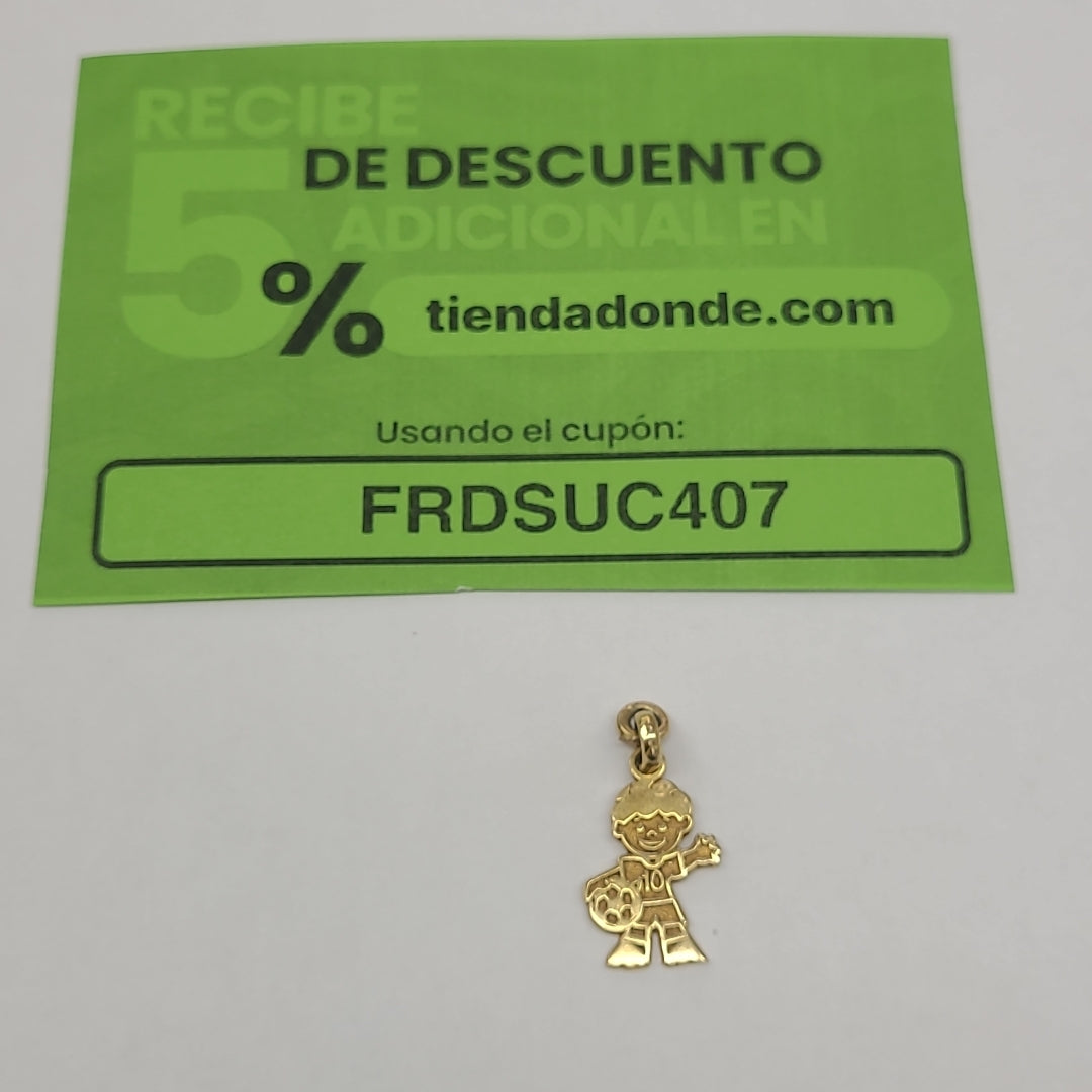 DIJE ORO 10 K 1,40 GRMS (SEMINUEVO)