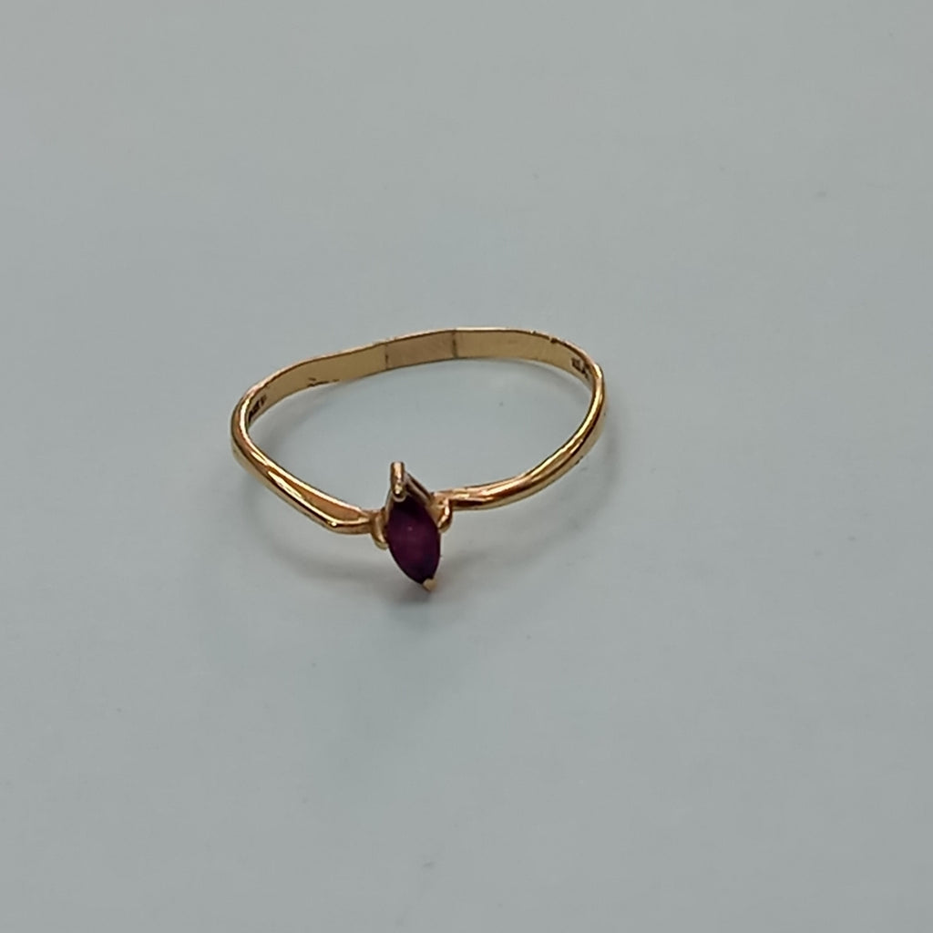 ANILLO ORO 10 K 0,80 GRMS (SEMINUEVO)