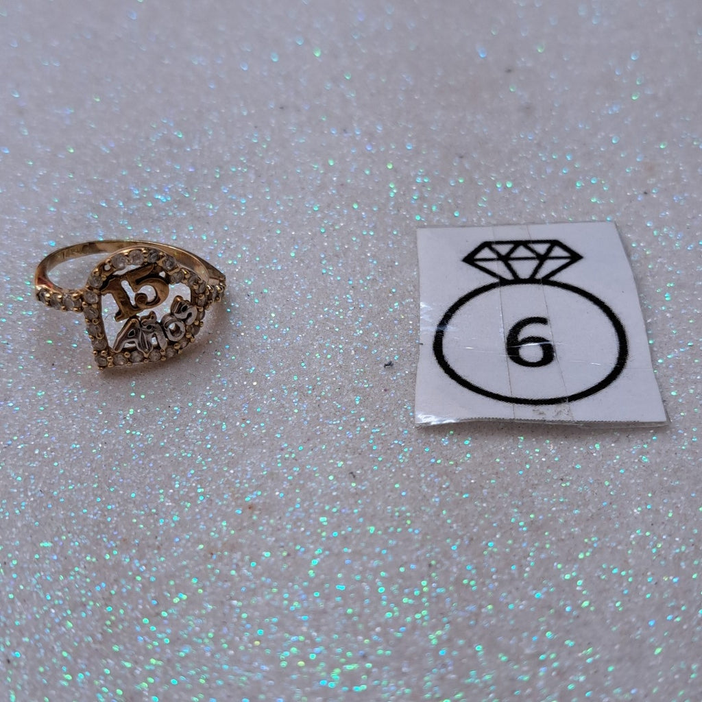 ANILLITO ORO 14 K 2.3 GRMS (SEMINUEVO)