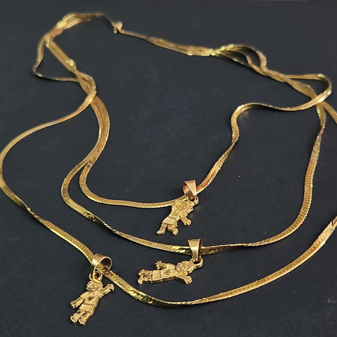 GARGANTILLA ORO 14 K 22,30 GRMS (SEMINUEVO)