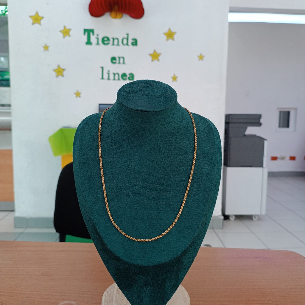 CADENA ORO 10 K 2,30 GRMS (SEMINUEVO)