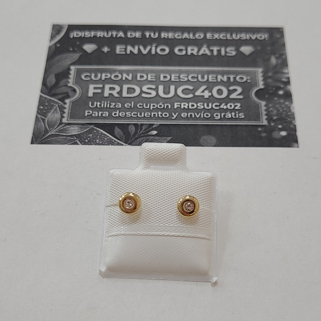 BROQUELES BROQUEL C CIRCONIA 14K 0.27 GR (NUEVO)