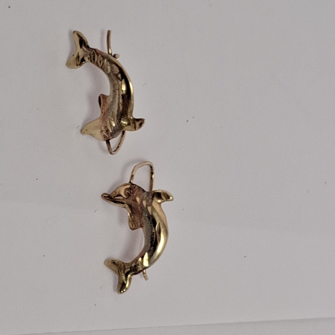 ARETES PAR ORO 8 K 1,00 GRMS (SEMINUEVO)