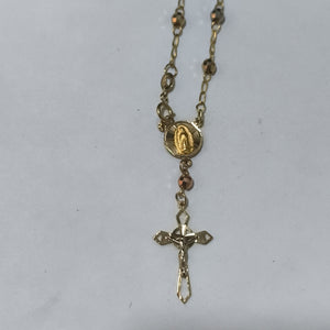 PULSERA DECENARIO COMBINADO 14K 18 CM 3.1 GR (NUEVO)