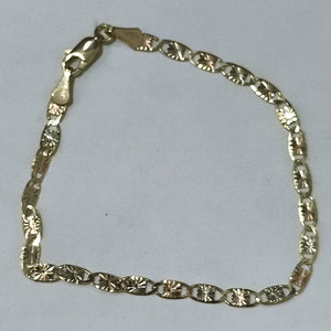 PULSERA GUCHI 14K 18 CM 2.8 GR (NUEVO)