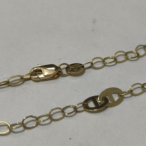 PULSERA ESPECIAL 14K 21 CM 1.9 GR (NUEVO)