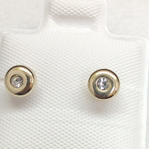 BROQUELES BROQUEL C CIRCONIA 14K 0.27 GR (NUEVO)