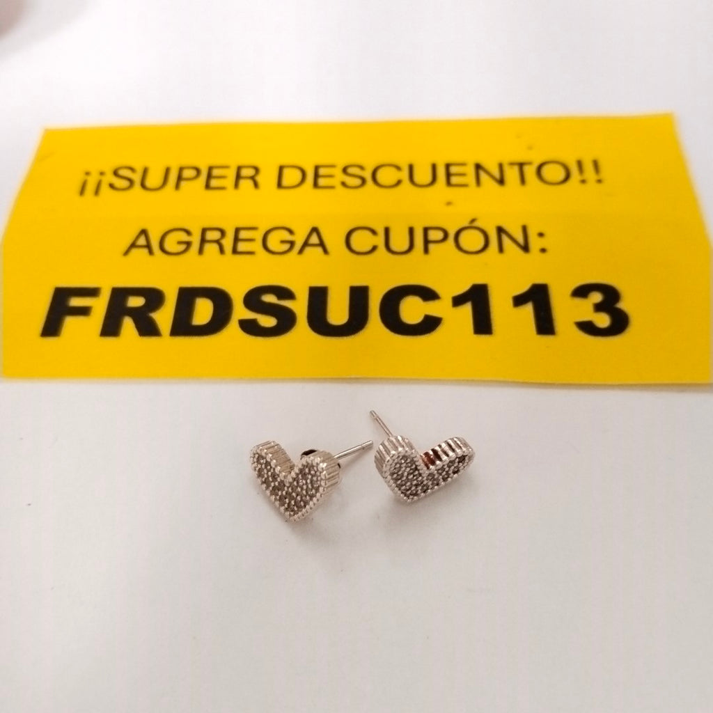 ARETES PAR PLATA 3.3 GRMS (SEMINUEVO)