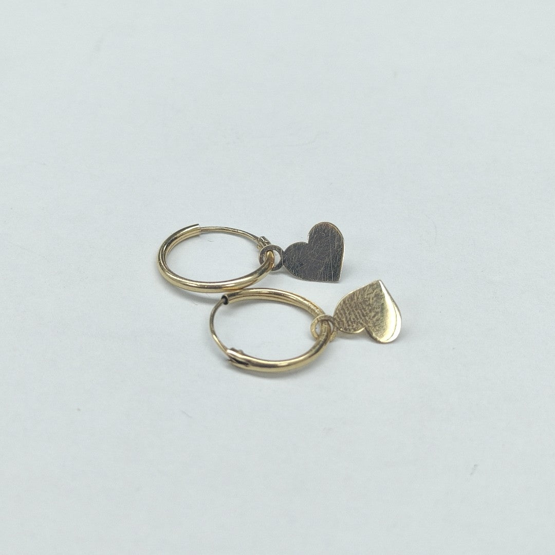 ARRACADAS PAR ORO 14 K 0,50 GRMS (SEMINUEVO)
