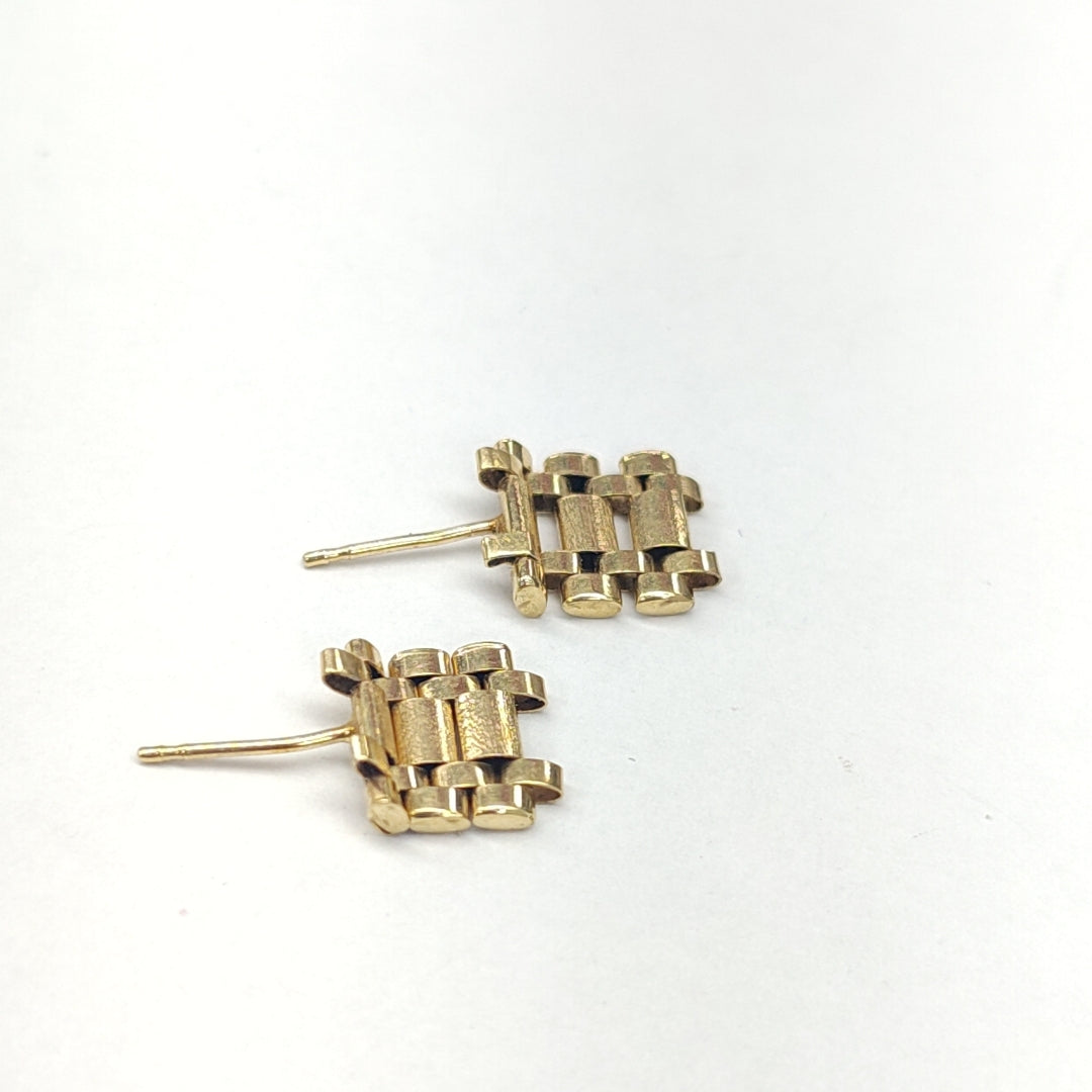 ARETES PAR ORO 14 K 1.8 GRMS (SEMINUEVO)