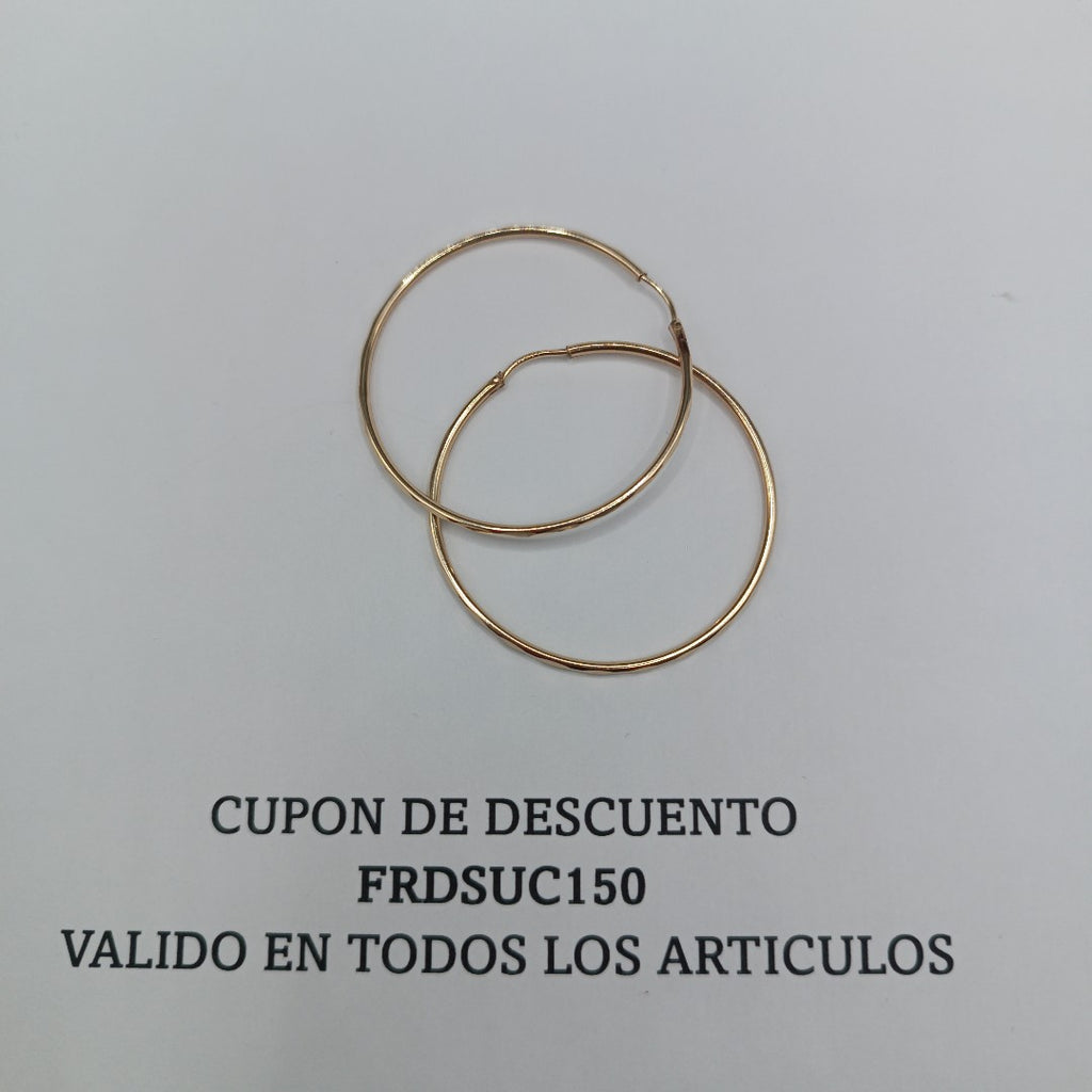 ARRACADAS PAR ORO 10 K 2,00 GRMS (SEMINUEVO)