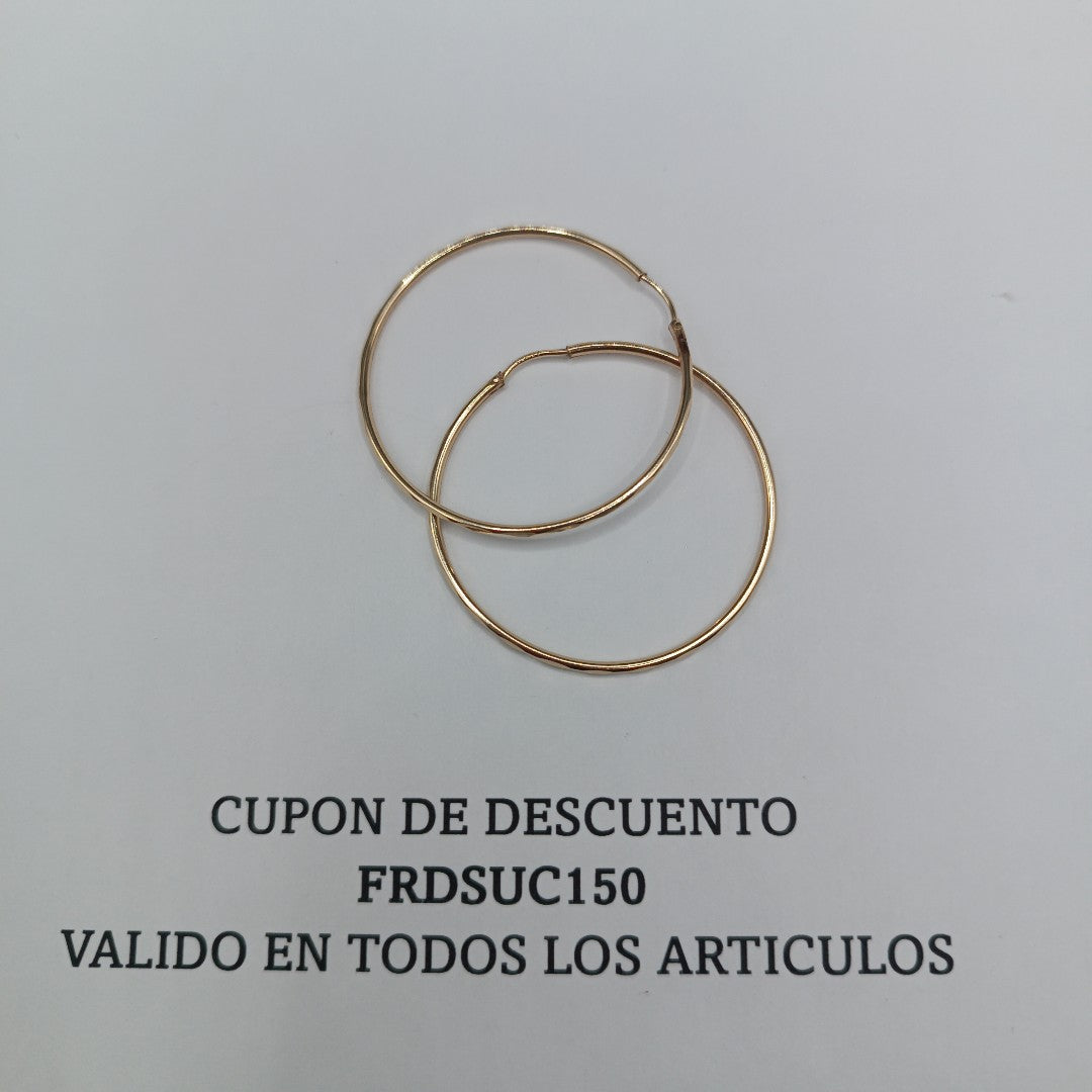 ARRACADAS PAR ORO 10 K 2,00 GRMS (SEMINUEVO)
