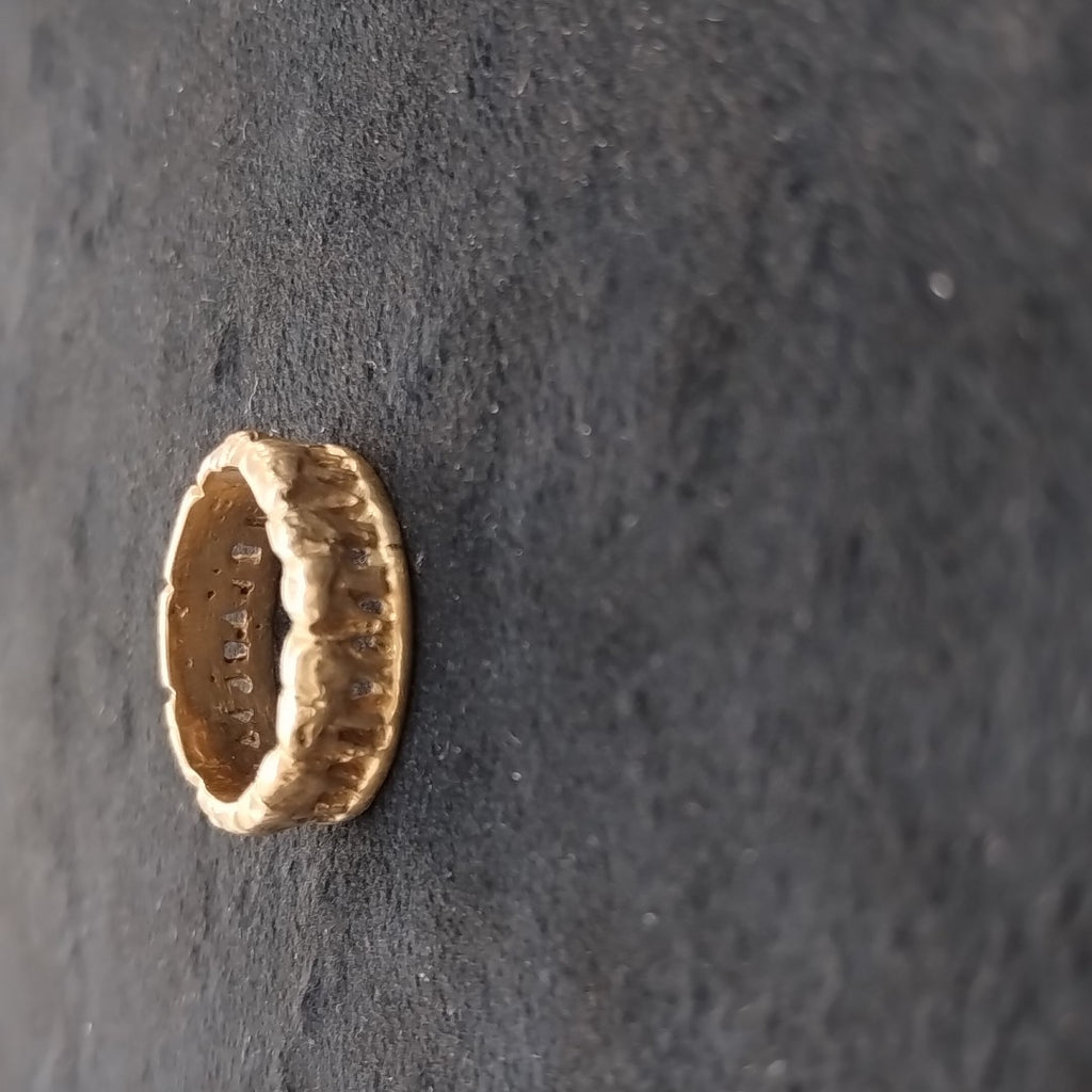 ARGOLLA DE LA SUERTE ORO 14 K 6.7 GRMS (SEMINUEVO)