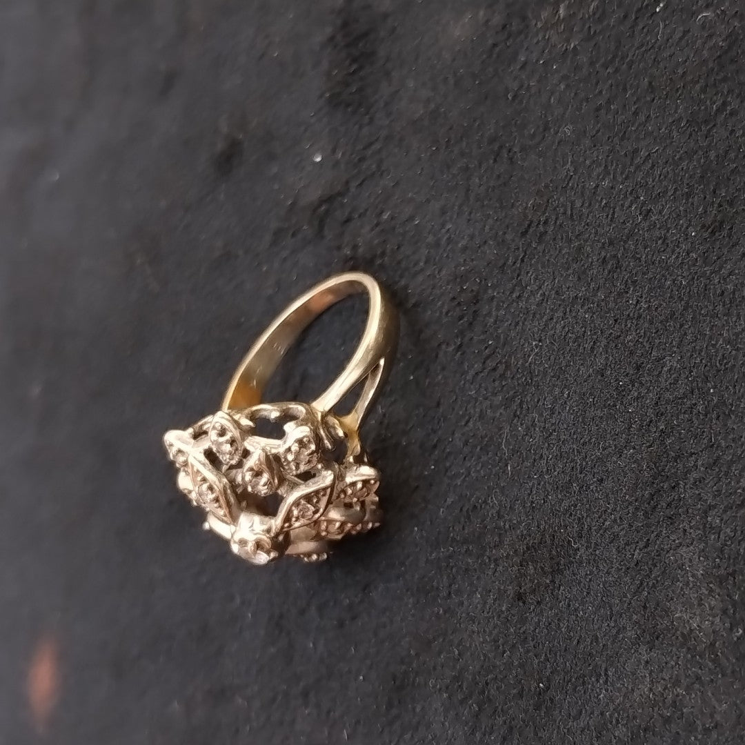 ANILLITO ORO BLANCO 14 K 7.2 GRMS (SEMINUEVO)
